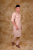 Bluesaanchi Beige Pathani Kurta with Trouser Pant