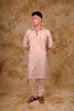 Bluesaanchi Beige Pathani Kurta with Trouser Pant