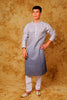 Bluesaanchi Zari Work Light Blue Kurta with Trouser Pajama