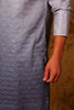 Bluesaanchi Zari Work Light Blue Kurta with Trouser Pajama