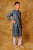 Bluesaanchi Zari Work Blue Kurta with Trouser Pajama