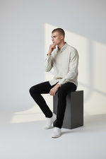 Bluebird Mens Natural Linen Tencil Shirt
