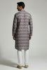 Veshbhoshaa Men's Lavender Printed Sequence Kurta Pajama Set
