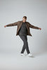 Bluebird Men's Brown Linen Tencil Shirt