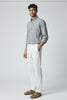 Bluebird Men's Green Linen Tencel Shirt