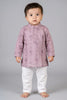 Veshbhoshaa Kid's Lavender Kurta Pajama Set