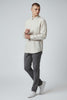 Bluebird Mens Natural Linen Tencil Shirt