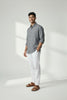 Bluebird Men's Grey Check Cotton Blend Shirt