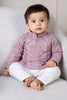 Veshbhoshaa Kid's Lavender Kurta Pajama Set