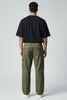 Bluebird Men's Army Green Loose Fit Cargo Pants