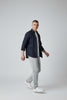 Bluebird Men's Dark Blue Linen Tencil Shirt