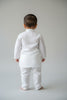 Veshbhoshaa Kid's White Pajama Set