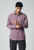 Bluebird Men's Rose Brown Linen Tencil Shirt