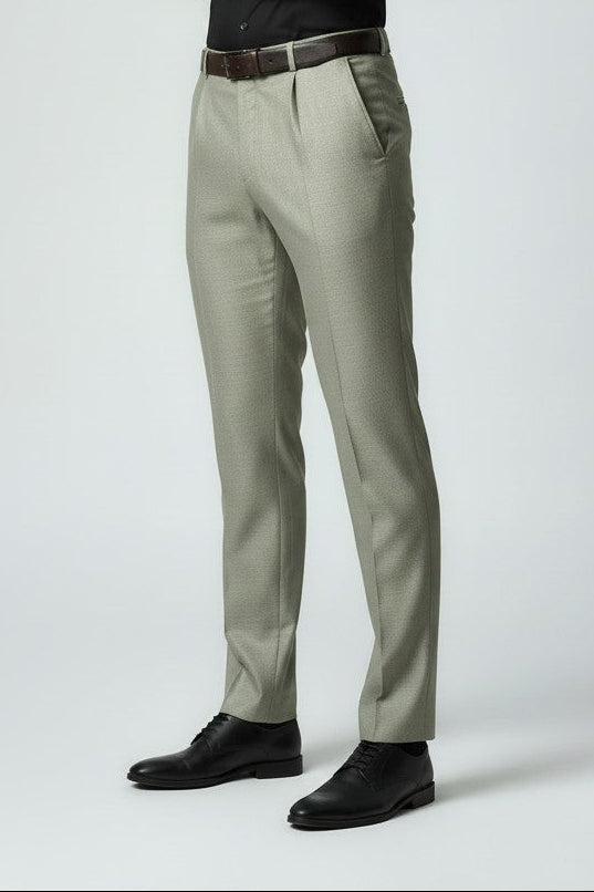 Bluebird Men's Ash Grey Trouser