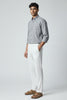 Bluebird Men's Green Linen Tencel Shirt