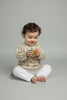 Veshbhoshaa Kid's Yellow Butti sequence Pajama Set