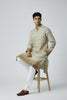 Bluesaanchi Men's Sequence Printed Kurta With Border