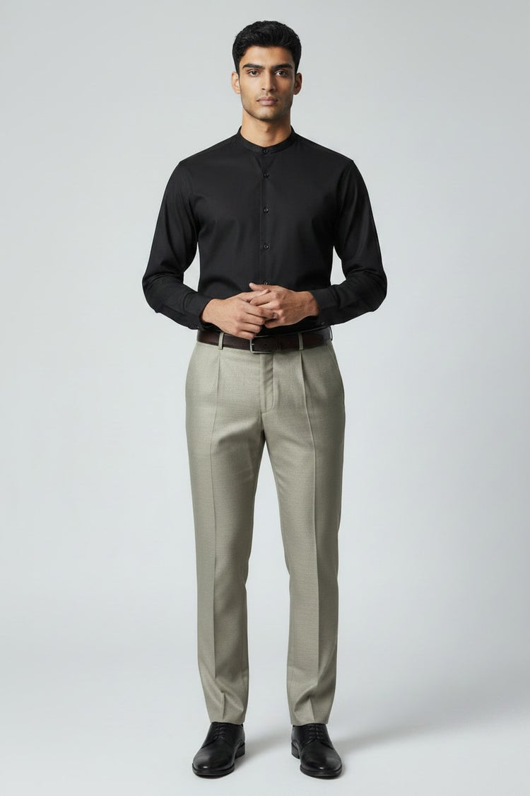 Bluebird Men's Ash Grey Trouser