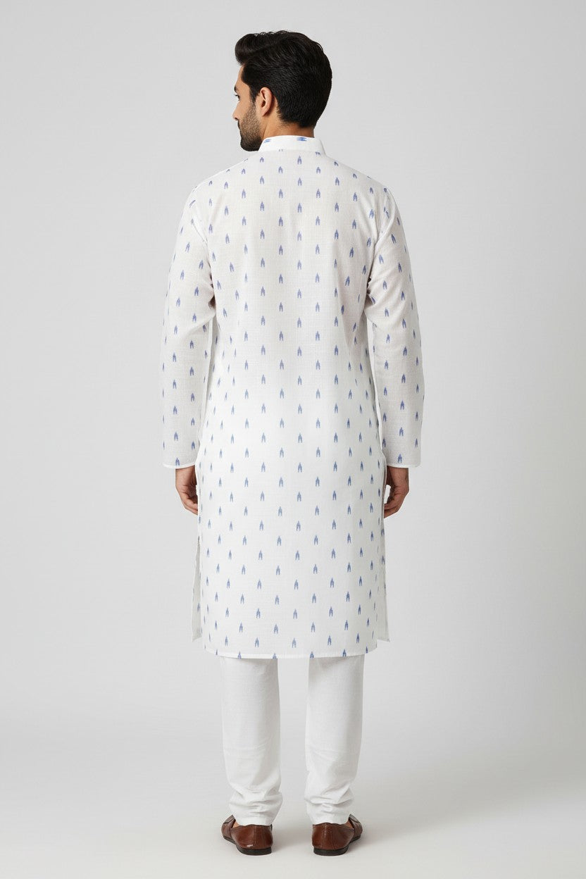Cotton Men's Kurta Pajama Set