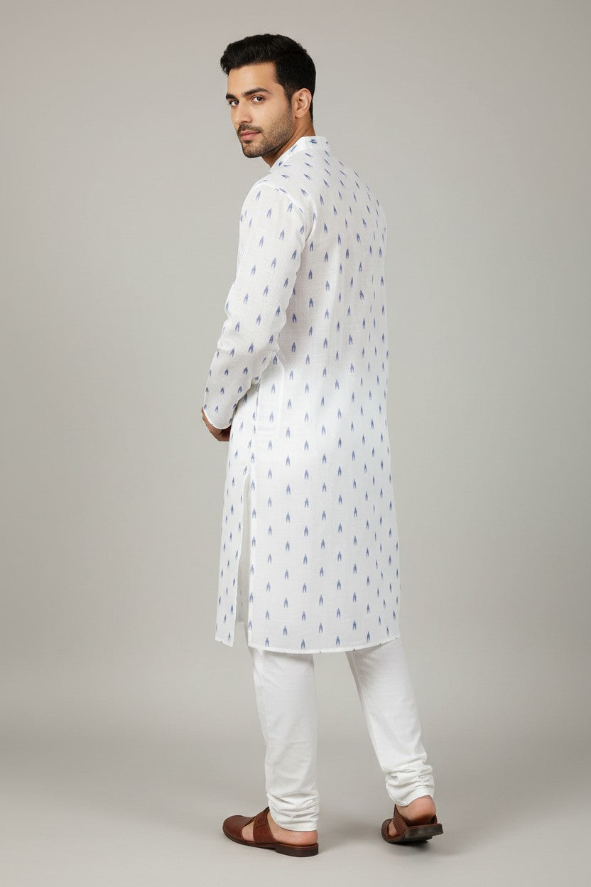 Cotton Men's Kurta Pajama Set