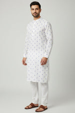 Cotton Men's Kurta Pajama Set