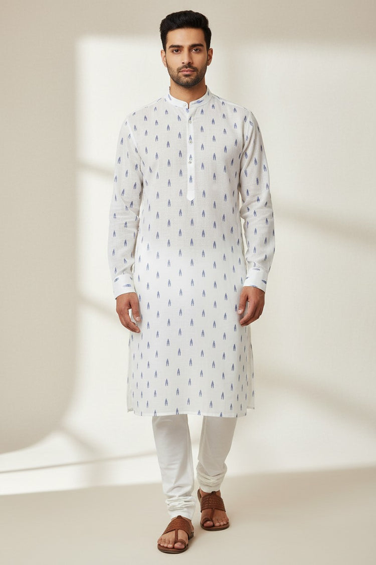 Cotton Men's Kurta Pajama Set