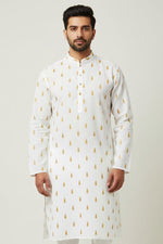 Cotton Men's Kurta Pajama Set