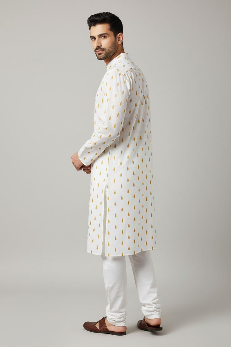 Cotton Men's Kurta Pajama Set