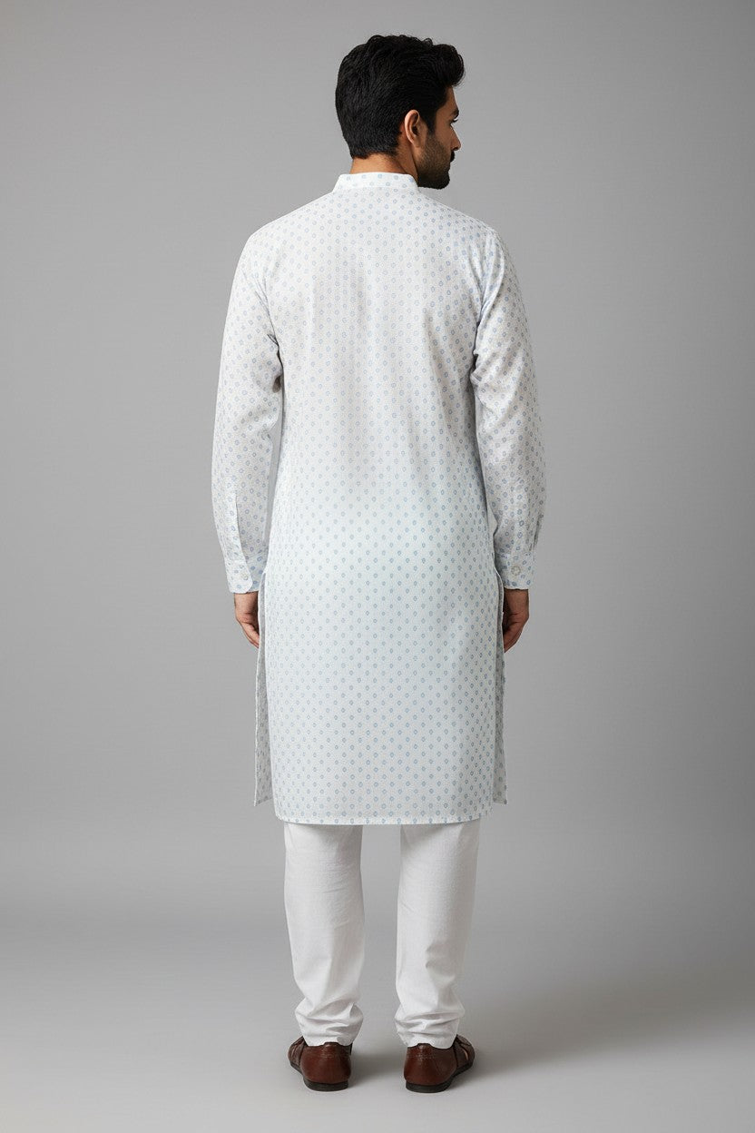 Cotton Men's Kurta Pajama Set