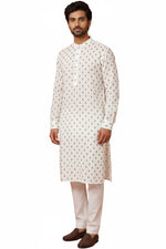 Cotton Men's Kurta Pajama Set