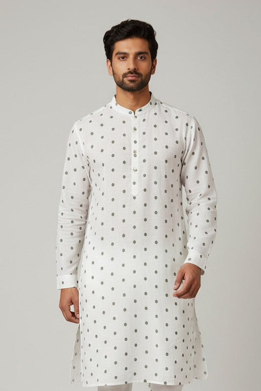 Cotton Men's Kurta Pajama Set