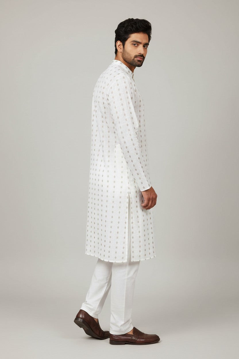 Cotton Men's Kurta Pajama Set