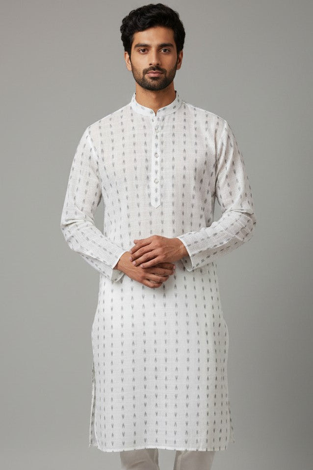 Cotton Men's Kurta Pajama Set