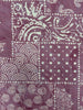 Veshbhoshaa Men's Lavender Geometric Sequence Kurta Pajama Set