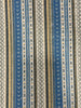 Veshbhoshaa Men's Blue Stripes Sequence Kurta Pajama Set