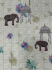 Veshbhoshaa Men's Yellow Elephant Motif Sequence Kurta Pajama Set