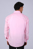 Bluebird Baby Pink Men's Office Shirt - Veshbhoshaa