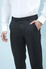 bluebird men's black formal trouser - Veshbhoshaa