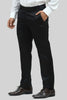 bluebird men's black sheen formal trouser - Veshbhoshaa