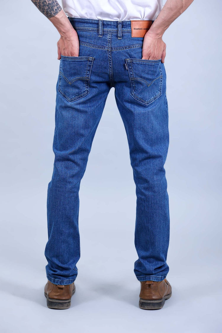 Bluebird Men's Blue Denim - Veshbhoshaa