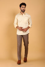 Bluebird Men's Butter - Colored Premium Satin Shirt - Veshbhoshaa
