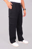 Bluebird Men's Cotton Cargo Pant Loose Fit Black - Veshbhoshaa