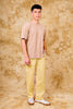 Bluebird Men's Cotton Cargo Pants Loose Fit Beige - Veshbhoshaa