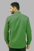 Bluebird Men's Dark Green Formal Shirt - Veshbhoshaa