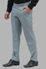 Bluebird Men's Eagle Grey Formal Trousers - Veshbhoshaa