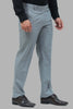 Bluebird Men's Eagle Grey Formal Trousers - Veshbhoshaa