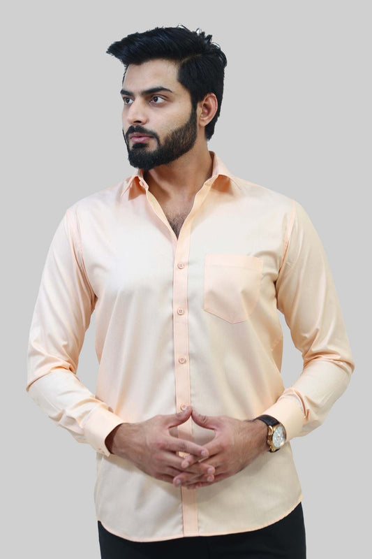 Bluebird Men's Mango Formal Shirt - Veshbhoshaa