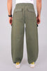 Bluebird Men's Slim Fit Cotton Cargo Pant Army Green - Veshbhoshaa