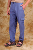 Bluebird Men's Slim Fit Cotton Cargo Pant Blue - Veshbhoshaa