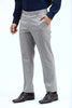 Bluebird Men's Steel Grey Formal Trouser - Veshbhoshaa